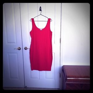 SWAK Red Tank Dress